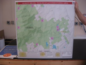 Trail Head kiosk signs