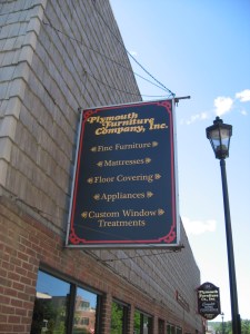 Direct printed sign