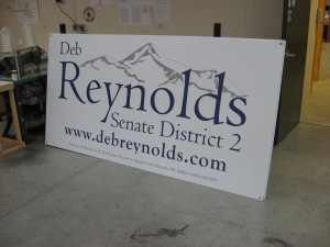 Political Campaign Sign