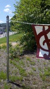Installing a vinyl banner