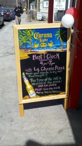 flatbed printing on chalkboard material