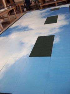 printing on ceiling tiles