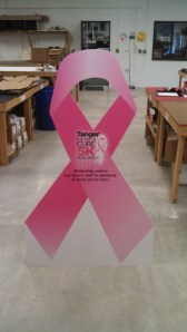 Die cut sign cutout