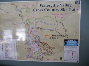 maps for cross country ski trails