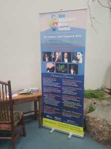 self standing banner