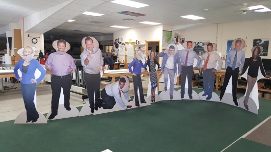 cutouts of people