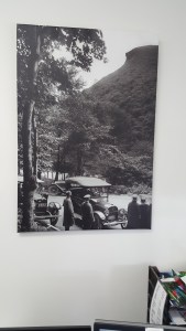 printed photo on canvas