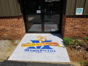 graphics on sidewalks