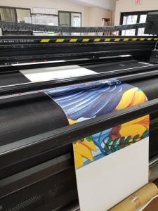 printing on yoga mat