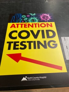 covid 19 custom sign